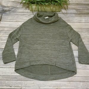 Anthro Saturday Sunday Green Turtleneck Sweater
